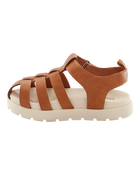 Toddler Casual Sandals - Brown, image 6 of 7 slides