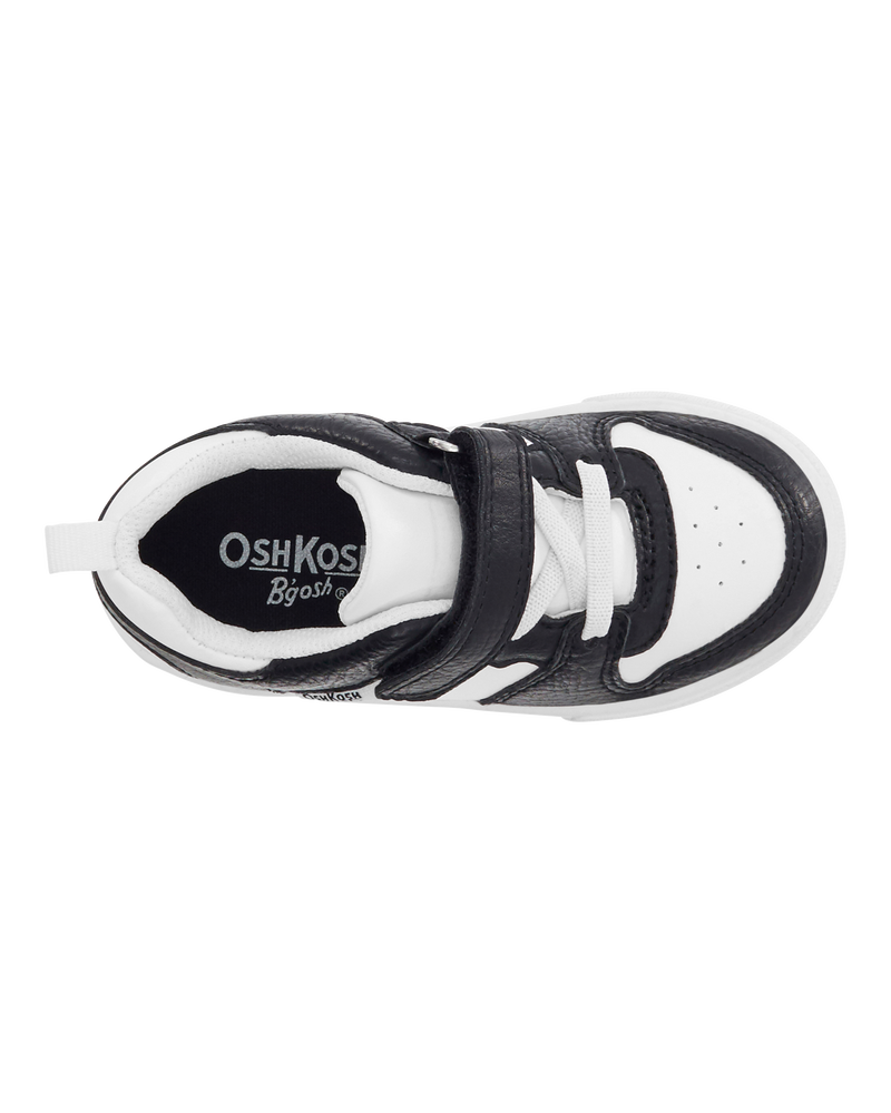 Toddler Boy Easy-On Casual Sneakers - Black/White, image 4 of 7 slides