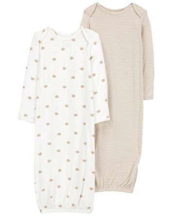 Baby 2-Pack PurelySoft Sleeper Gowns, 