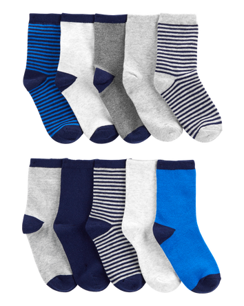 Kid 10-Pack Crew Socks, 