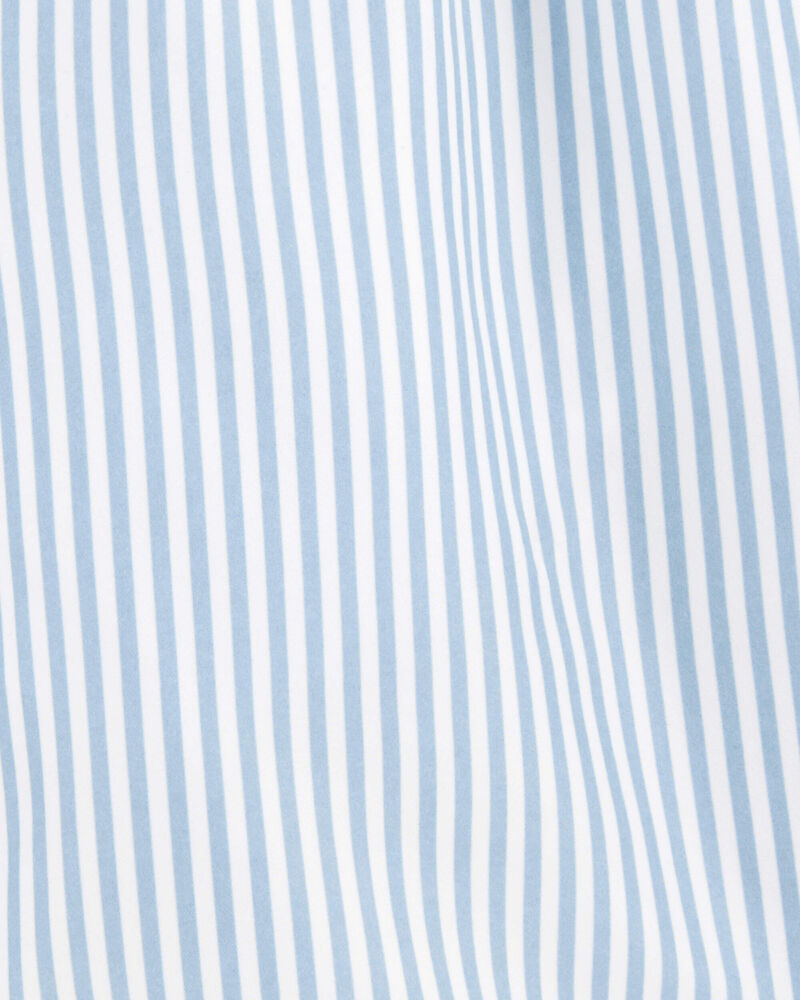 Boys Striped Swim Trunks - Blue, image 3 of 5 slides