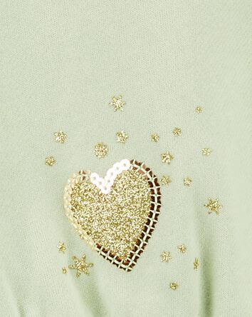 Toddler Heart Pullover Sweatshirt, 