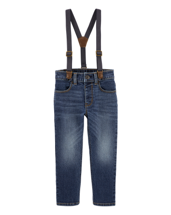 Toddler Favorite: Stretch Denim Suspenders, 