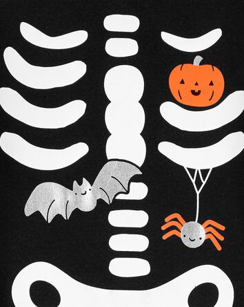 Baby Halloween Skeleton Jumpsuit, 