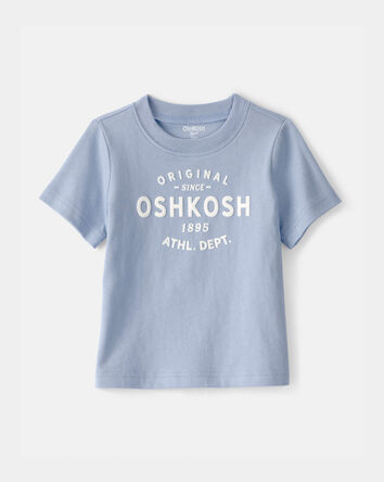 Baby OshKosh Logo Short-Sleeve Graphic Tee - Blue, 