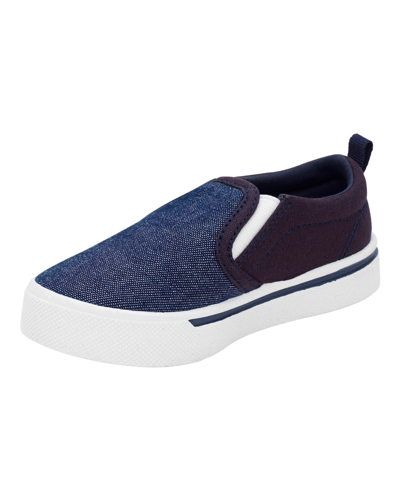 Toddler Two-Toned Slip-On Shoes, image 6 of 7 slides