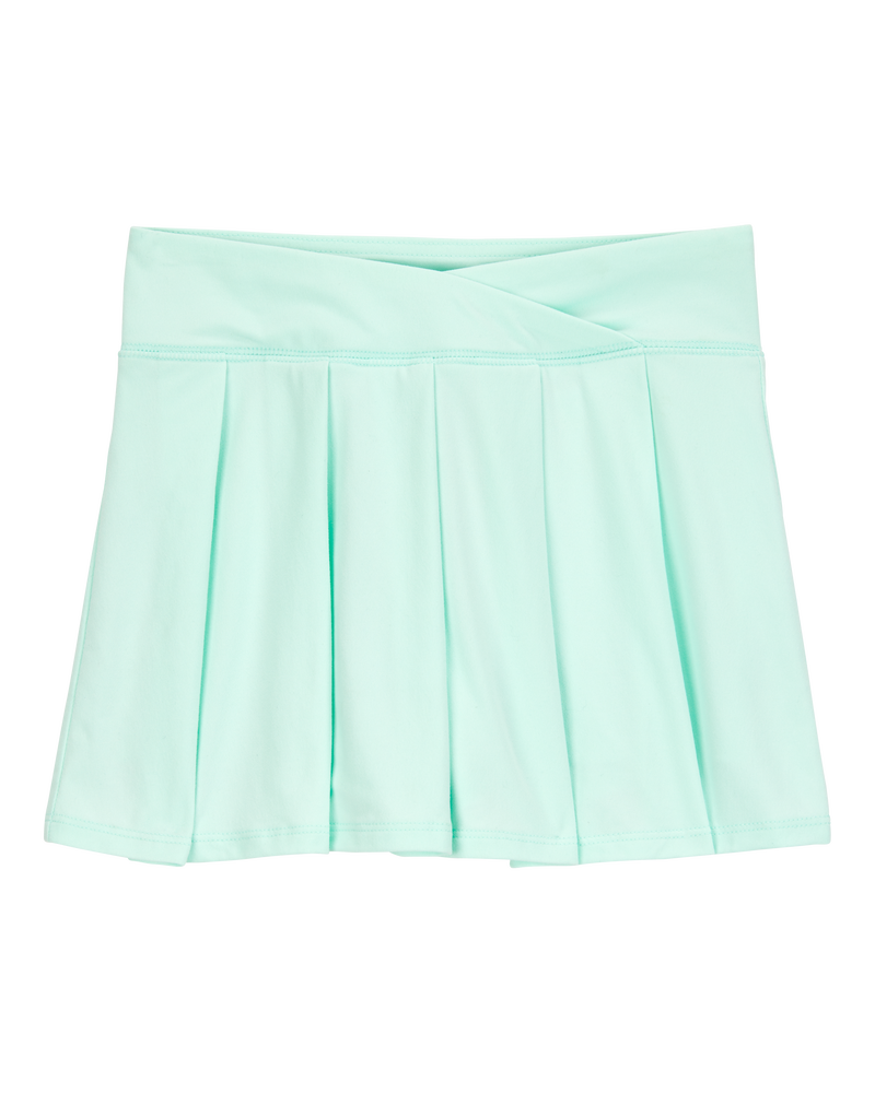 Kid Active Match Skort - Turquoise, image 1 of 5 slides