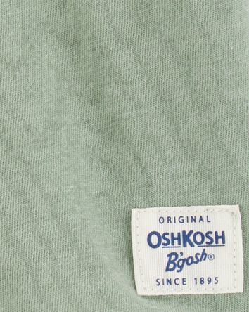 Toddler Pocket Henley Tee - Green, 