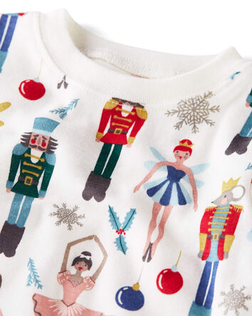 Organic Cotton Pajamas Set in Holiday Nutcracker , 