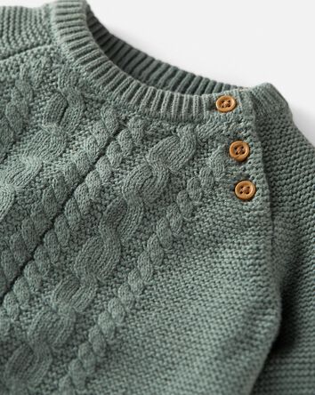 Baby Organic Sweater Knit 2-Piece Set, 