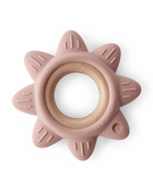 Little Planet Silicone & Wood Teether - Pink, image 2 of 3 slides