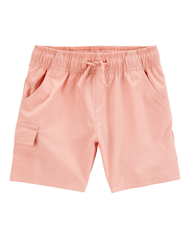 Toddler Everyday Quick Dry Shorts - Orange, image 1 of 8 slides