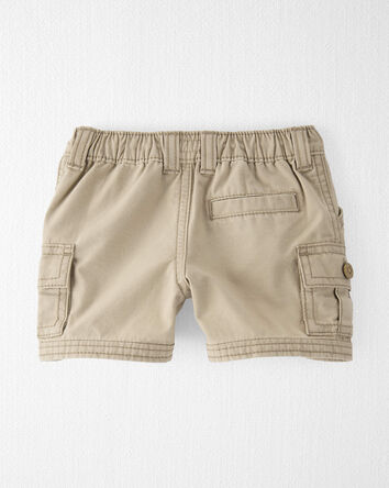 Baby Organic Cotton Cargo Shorts, 