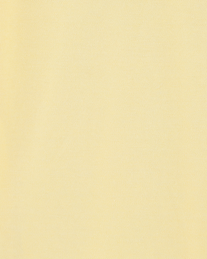 Kid Pique Uniform Polo Shirt - Yellow, image 2 of 3 slides