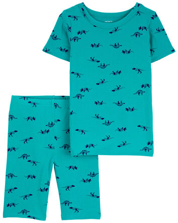 Kid 2-Piece Dinosaur PurelySoft Pajamas, 