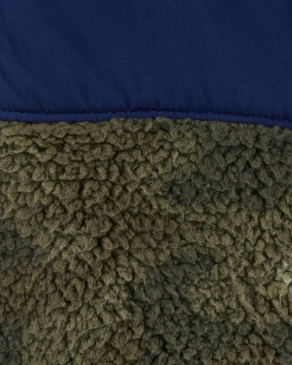 Multi Toddler ZipUp Sherpa Vest