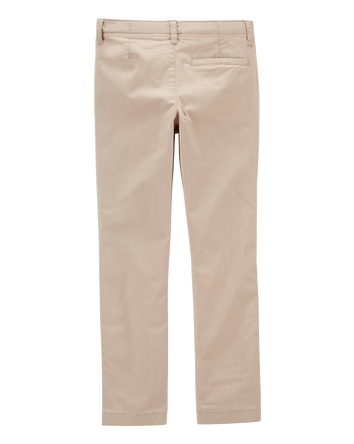 Kid Slim Stretch Chino Pants, 
