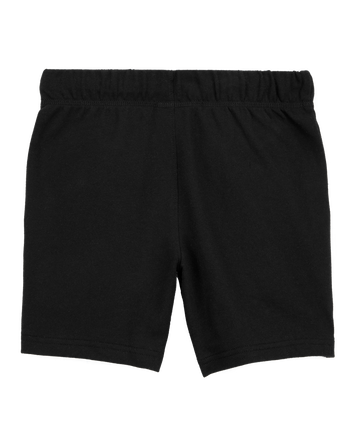 Boys Pull-On French Terry Shorts - Black, 