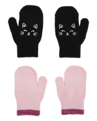 Toddler 2-Pack Gripper Mittens, image 1 of 2 slides