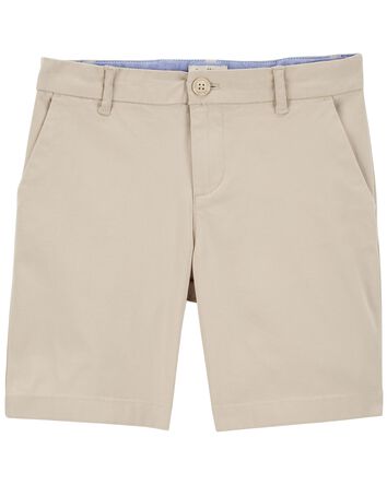 Kid Stretch Chino Shorts, 