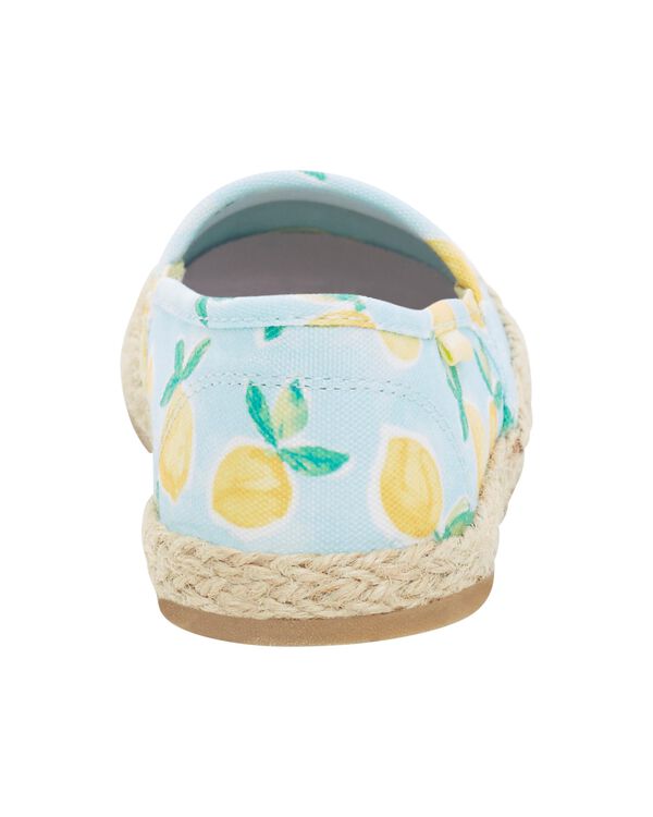 Multi Toddler Lemon Espadrille Shoes