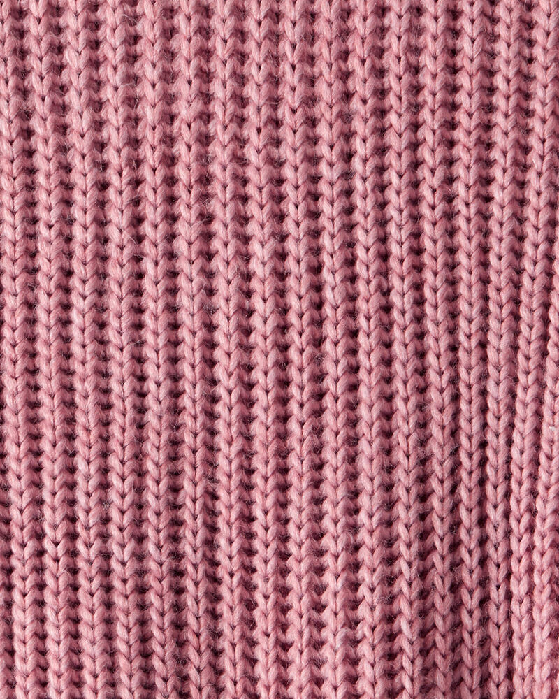 Toddler Girl Sleeveless Sweater Top - Pink, image 3 of 4 slides
