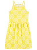 Yellow - Kid Lemon Tank Dress