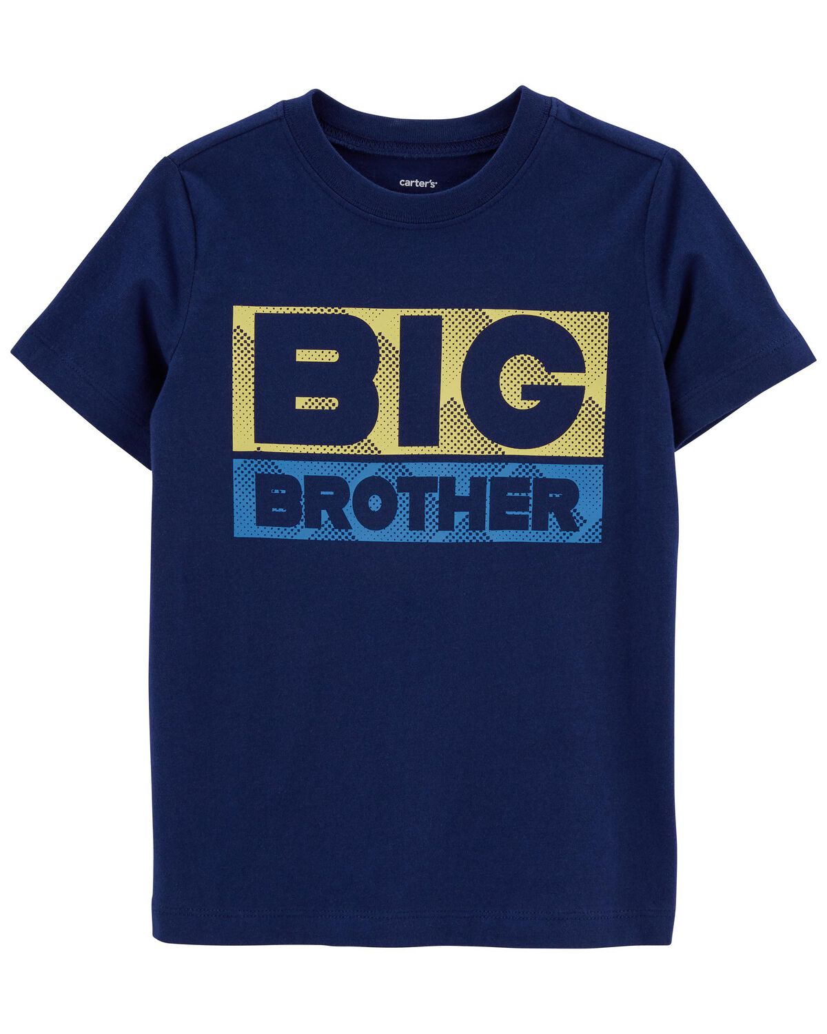 Navy Kid Big Brother Jersey Tee | carters.com