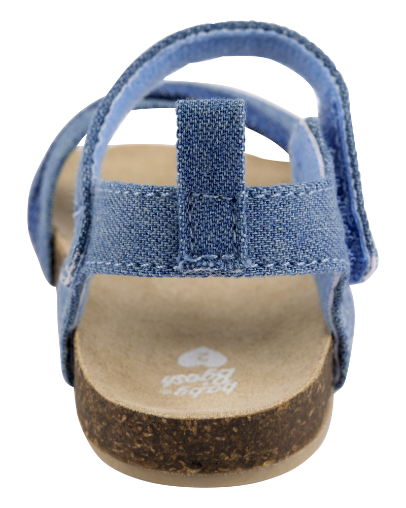 Baby Casual Chambray Sandals, image 3 of 6 slides
