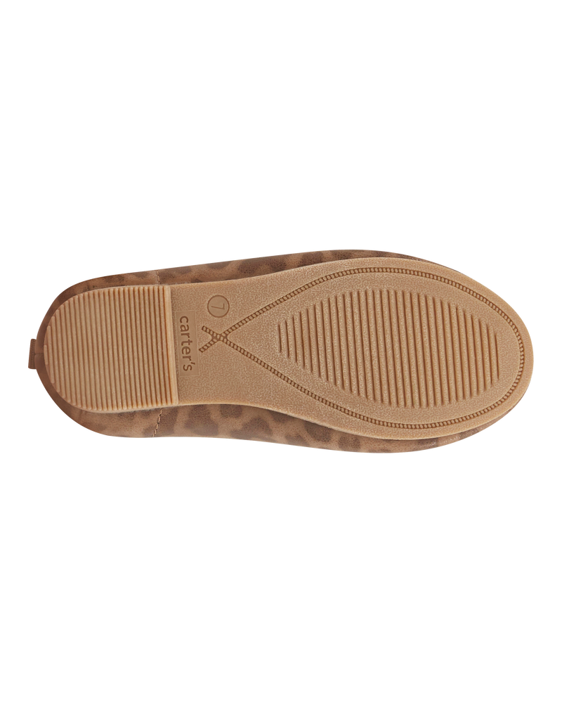 Toddler Leopard Ballet Flats, image 5 of 6 slides