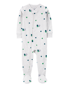 Toddler 1-Piece St. Patrick’s Day Leprechaun Cotton Blend Snug-Fit Pajamas, image 1 of 3 slides