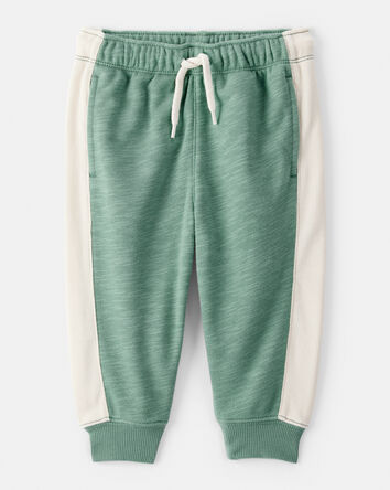 Baby 2-Piece French Terry Sweatshirt & Pull-On Jogger Set - Green, 