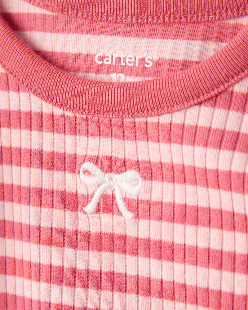 Baby Girl 2-Pack Long-Sleeve Tops - Blue/Pink, image 2 of 6 slides