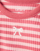 Baby Girl 2-Pack Long-Sleeve Tops - Blue/Pink, image 2 of 6 slides