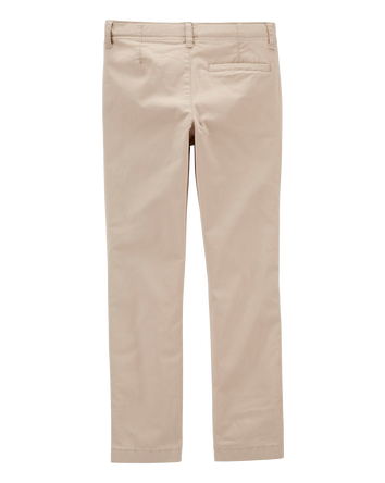 Kid Slim Stretch Chino Pants, 