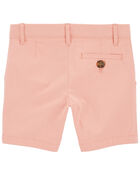 Baby Pastel Stretch Chino Shorts, image 2 of 3 slides