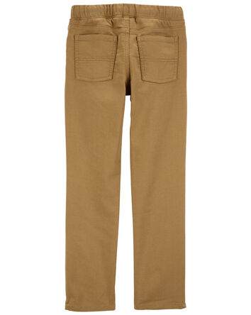 Kid Pull-On Khaki Pants, 