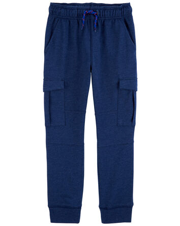 Kid Pull-On Knit Cargo Pants, 