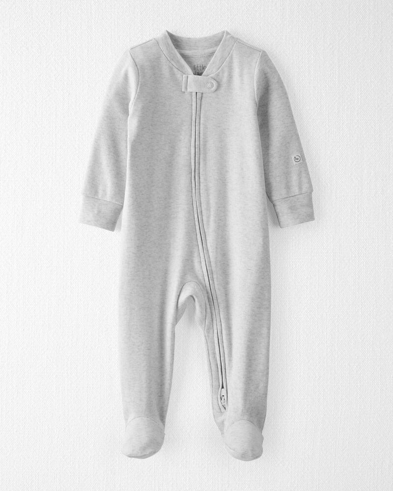 Baby  Organic Cotton Sleep & Play Pajamas
, image 1 of 4 slides