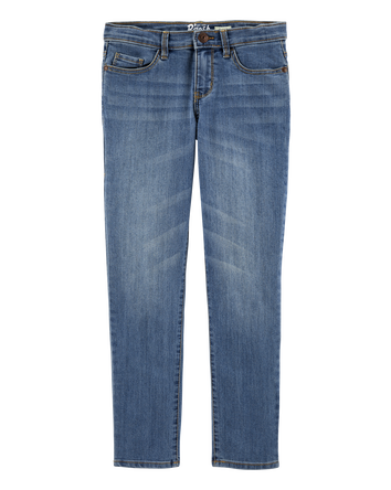 Kid Medium Wash Skinny-Leg Jeans, 