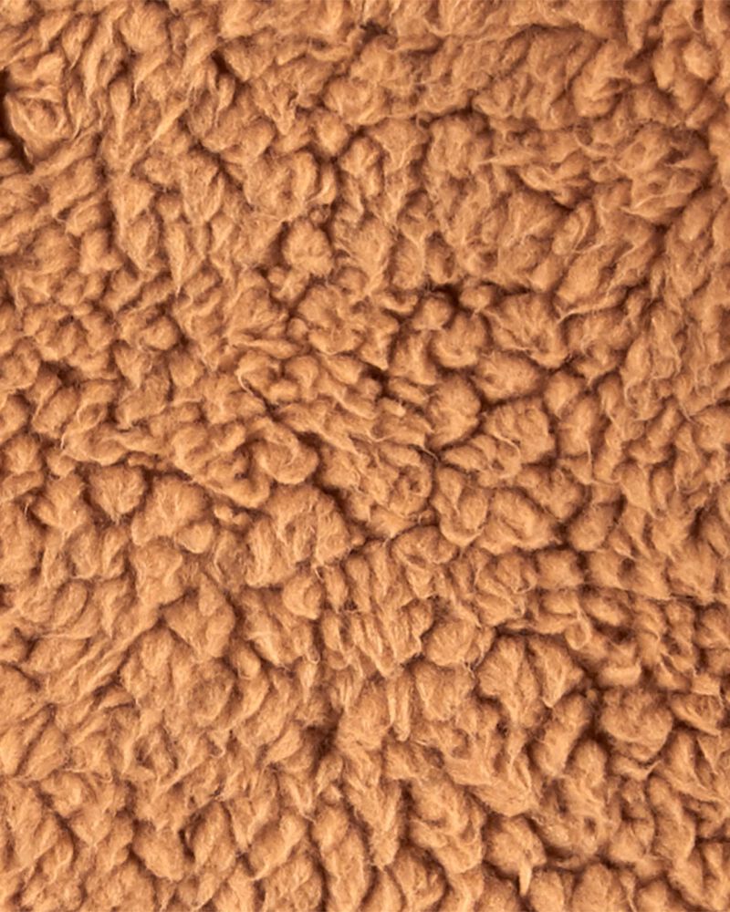 Baby Twill Lined Sherpa Vest, image 3 of 4 slides