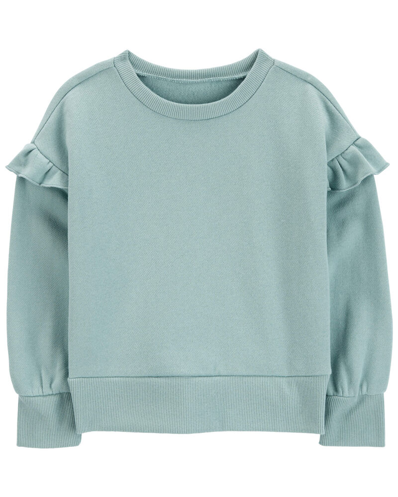 Toddler Fleece Crew Neck Sweatshirt, image 1 of 3 slides