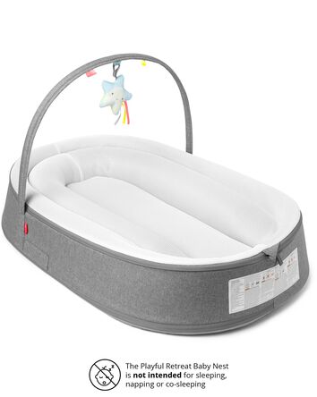 Playful Retreat Baby Nest - Grey Melange, 
