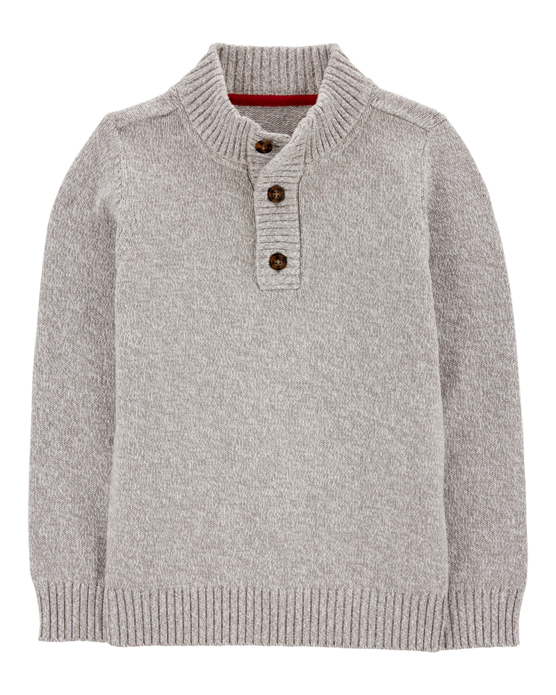 Kid Pullover Ribbed Sweater, image 1 of 3 slides