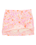 Girls Floral Golf Skort - Pink, image 2 of 4 slides