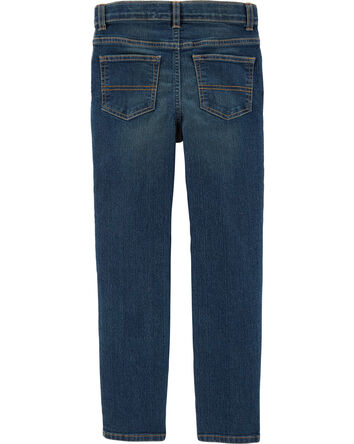 Kid Dark Wash Straight-Leg Jeans, 