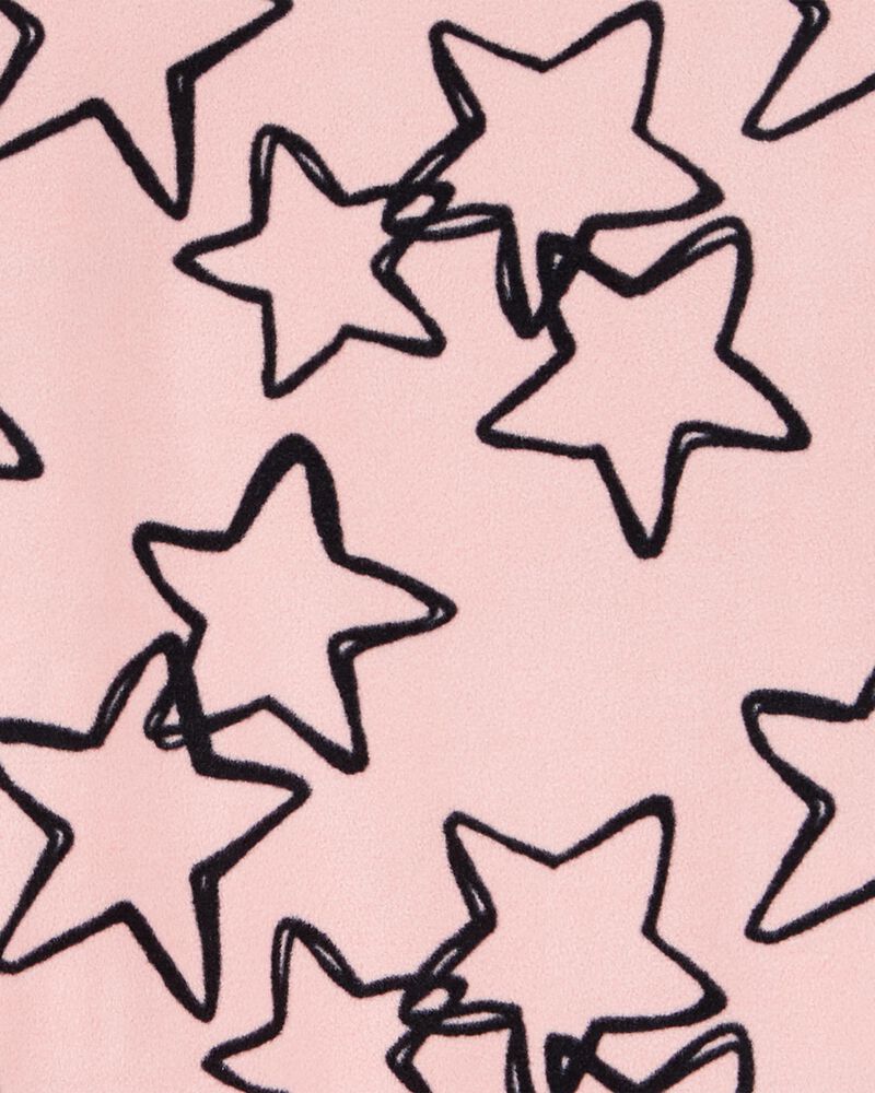 Kid 2-Piece Stars Fleece Pajamas, image 2 of 3 slides