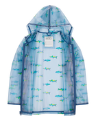 Shark Translucent Rain Jacket - Blue, image 2 of 3 slides