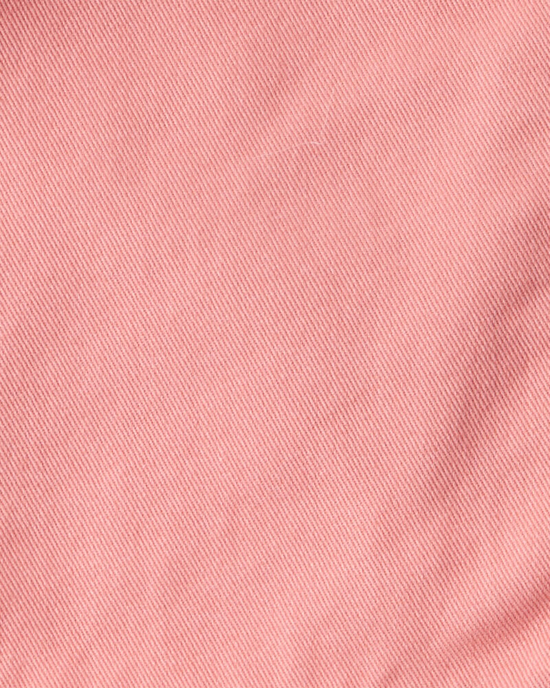 Girls Cotton Skirt - Orange, image 2 of 3 slides