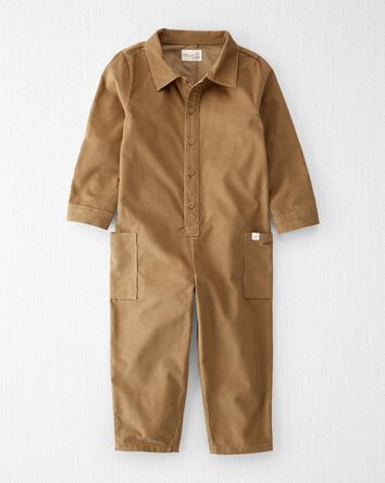 Toddler Organic Cotton Corduroy Jumpsuit, 